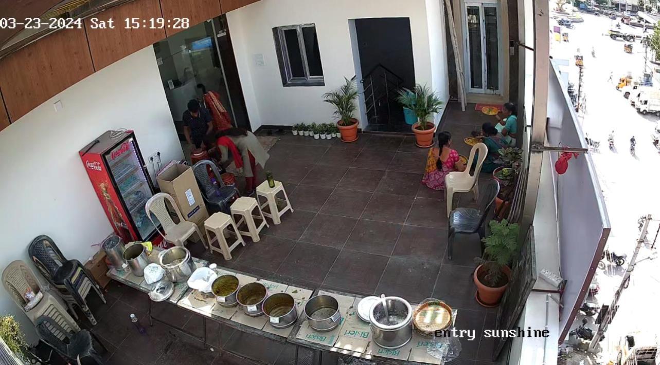 Sunshine Residency Hotel Mancherāl Kültér fotó